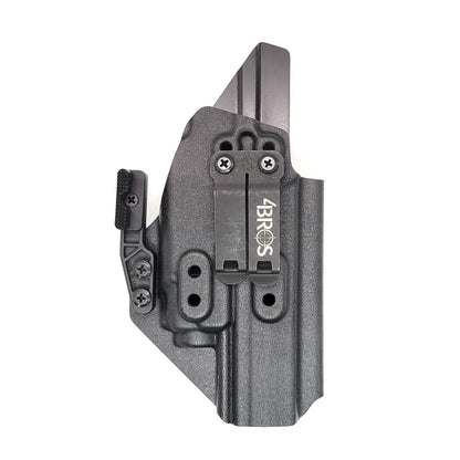 For the best IWB Kydex Inside Waistband Holster for the  FN 509 LS Edge & Apex Tactical 5.00" slide & Streamlight TLR-8 or 8A, shop Four Brothers Holsters. 