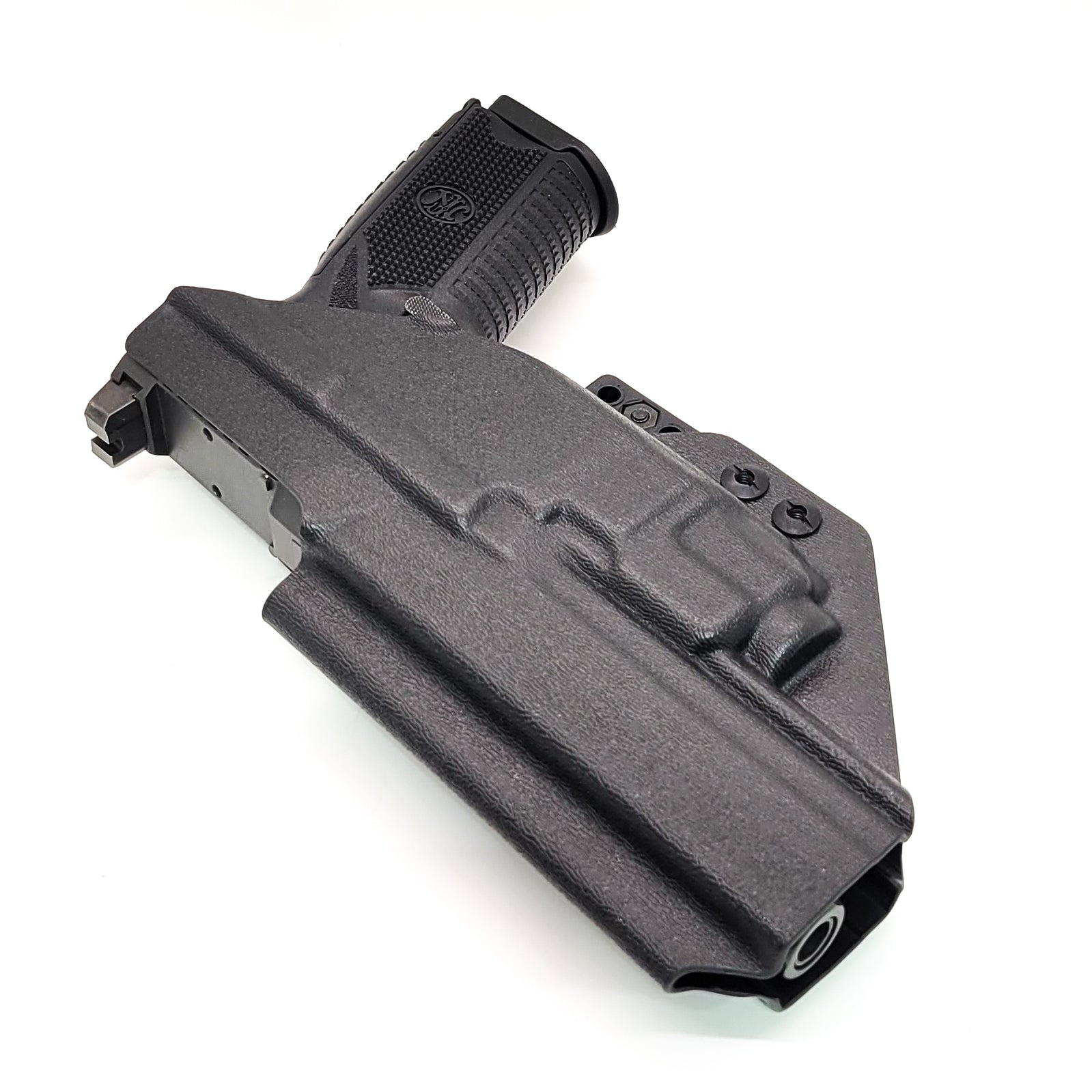 For the best IWB Kydex Inside Waistband Holster for the  FN 509 LS Edge & Apex Tactical 5.00" slide & Streamlight TLR-8 or 8A, shop Four Brothers Holsters. 