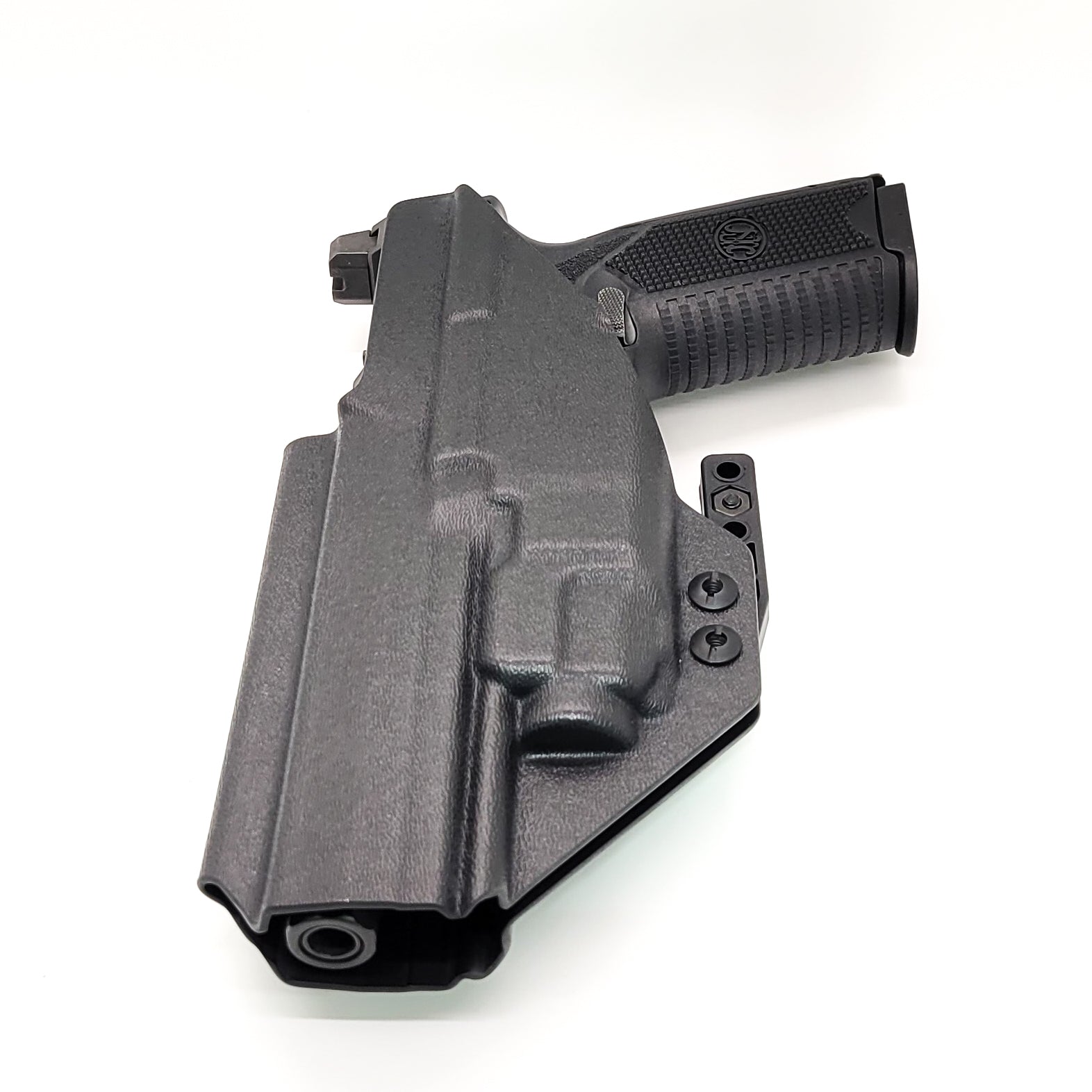 For the best IWB Kydex Inside Waistband Holster for the  FN 509 LS Edge & Apex Tactical 5.00" slide & Streamlight TLR-8 or 8A, shop Four Brothers Holsters. 