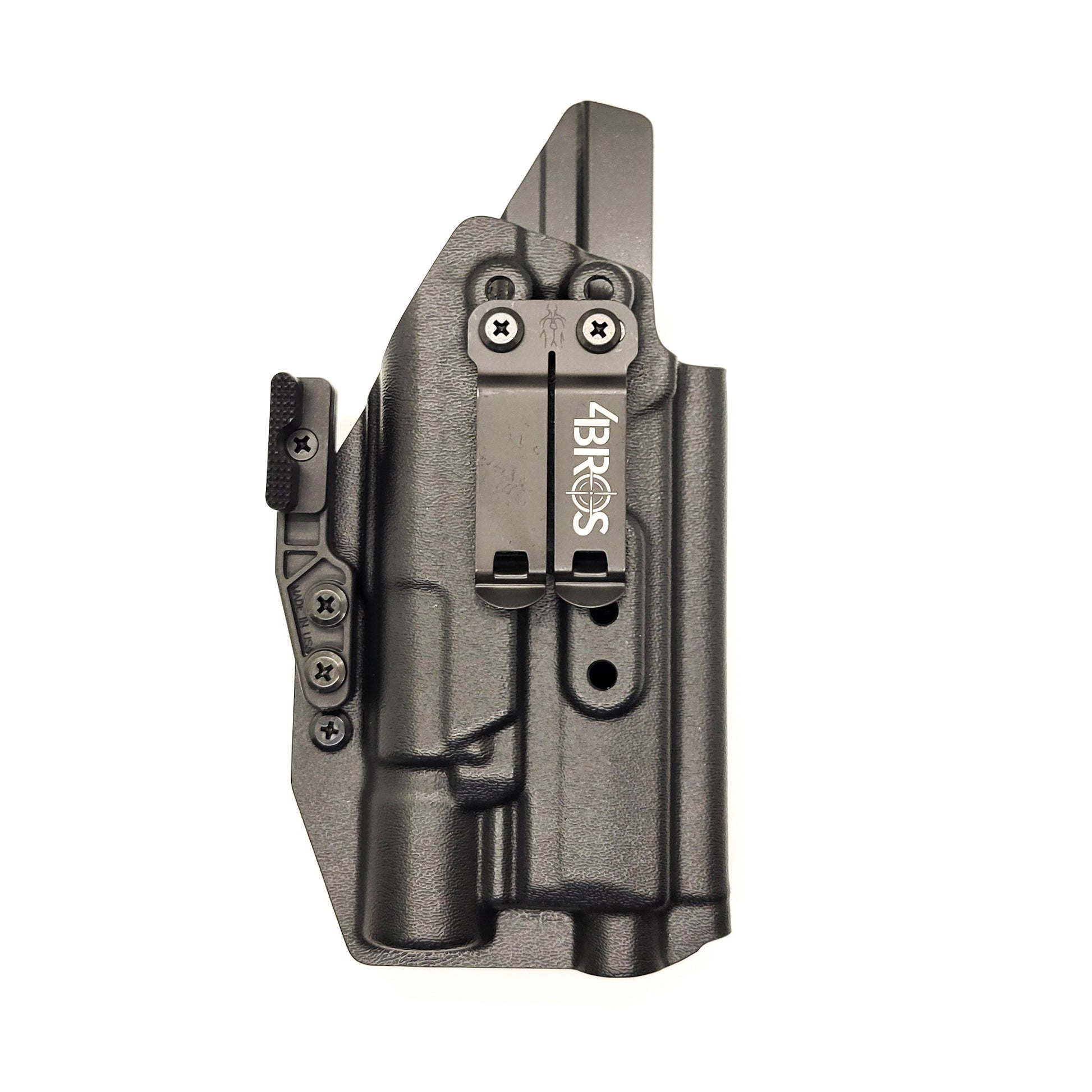 For the best Inside Waistband IWB AIWB Holster for the FN 509, 509 Tactical, 509 LS Edge & Apex 5" Slide & Surefire X300U A or B, shop Four Brothers Holsters.