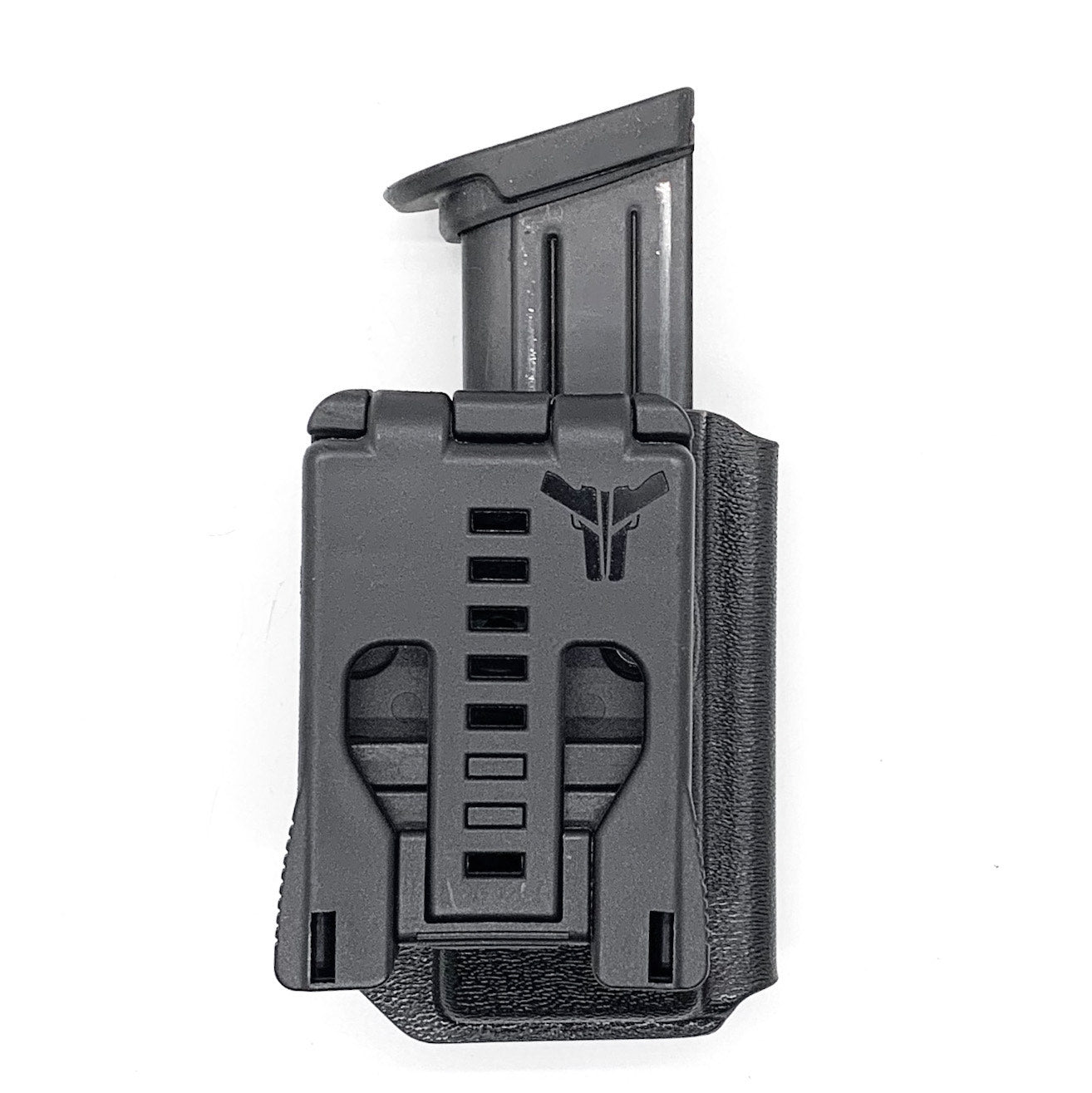 For the best, most comfortable, and rugged Kydex OWB Outside Waistband magazine pouch for FN 509 9mm shop Four Brothers Holsters.  Suitable for belt widths of 1 1/2", 1 3/4". 2" & 2 1/2" Adjustable retention and cant outside waist carrier holster Sig P320, Glock 9mm & 40, Ruger, Walther, Smith & Wesson, FN