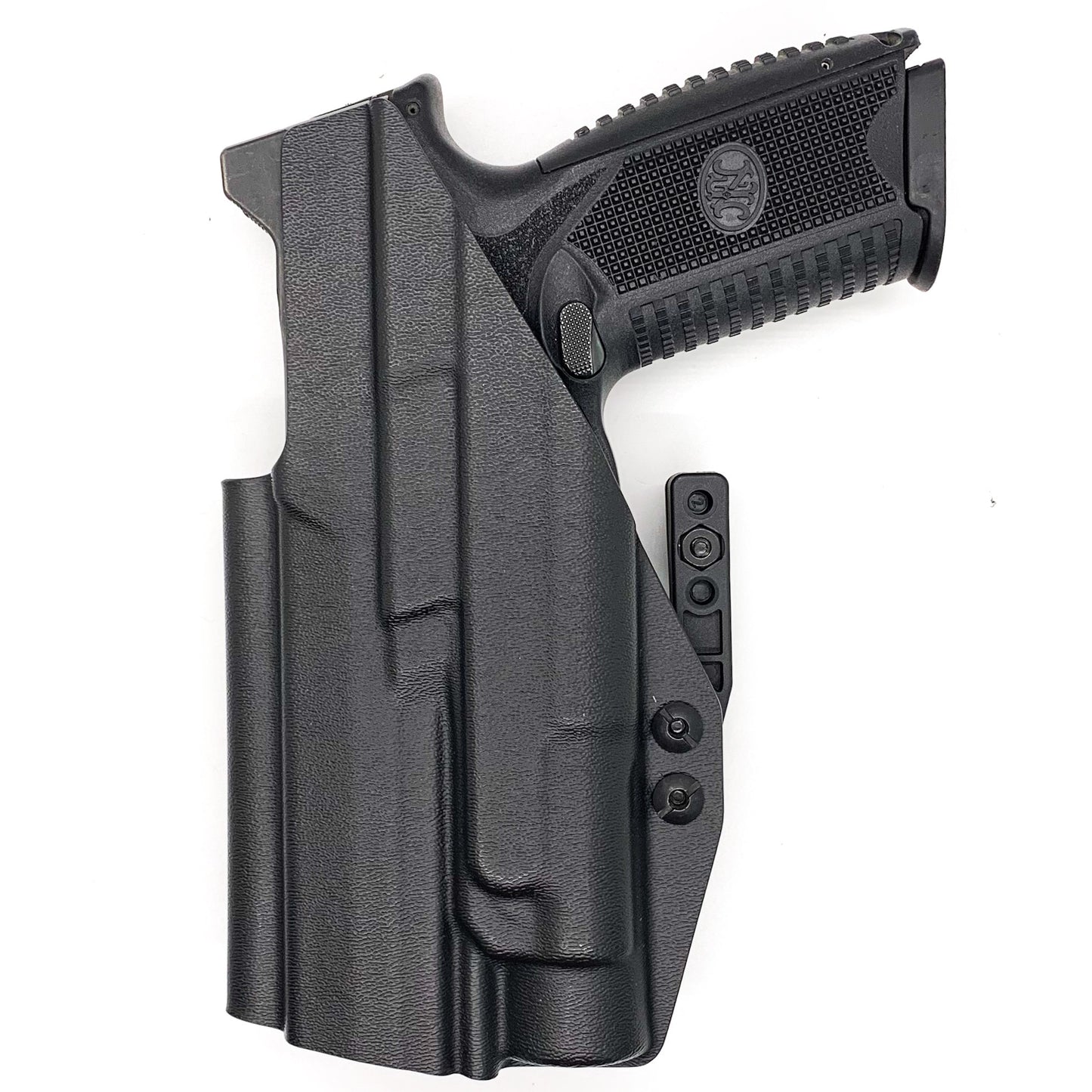For the best IWB Kydex Inside Waistband Holster for the FN 509  and FN 509 Tactical with the Streamlight TLR-1 or TLR-1 HL, shop Four Brothers 4BROS Holsters.