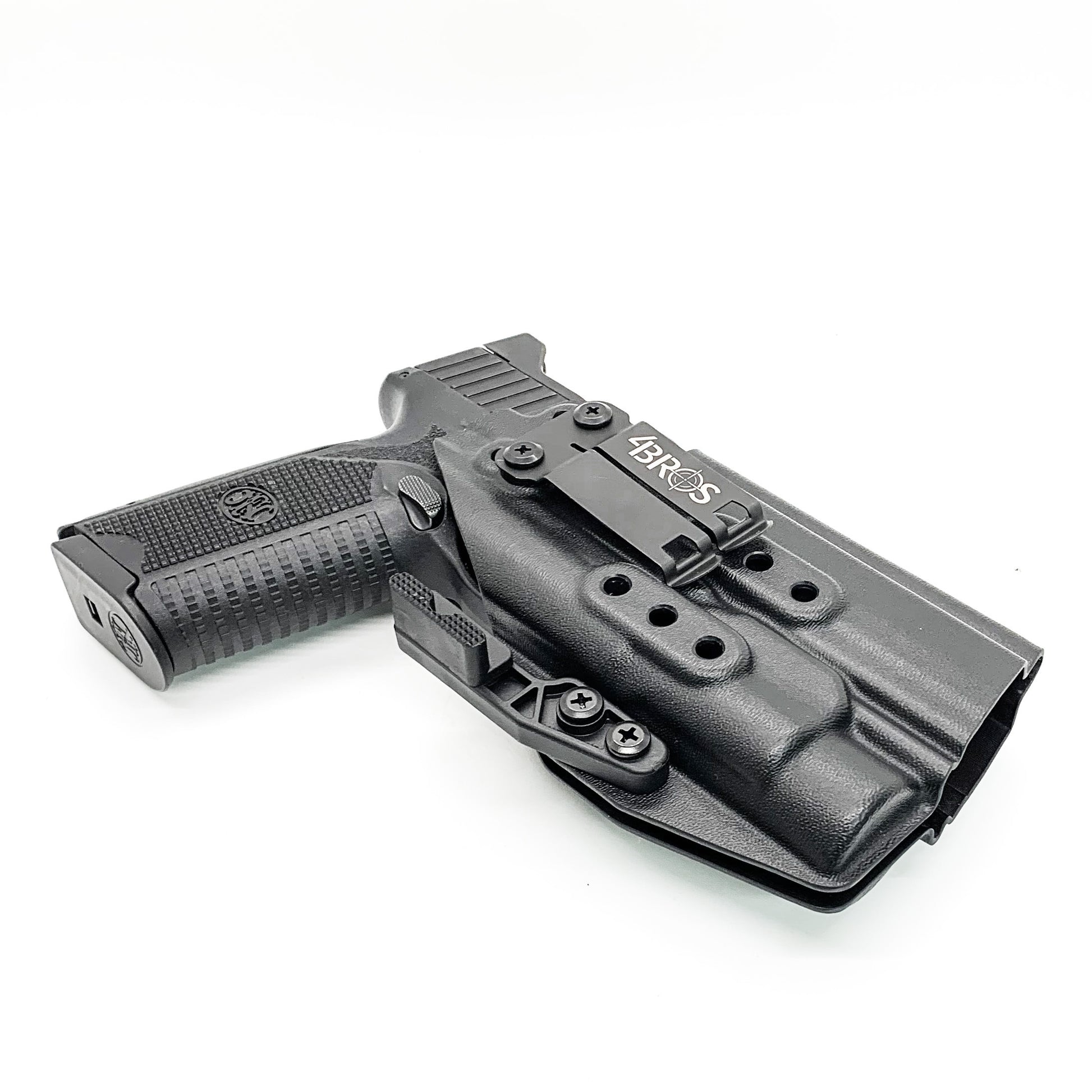 For the best IWB Kydex Inside Waistband Holster for the FN 509  and FN 509 Tactical with the Streamlight TLR-1 or TLR-1 HL, shop Four Brothers 4BROS Holsters.