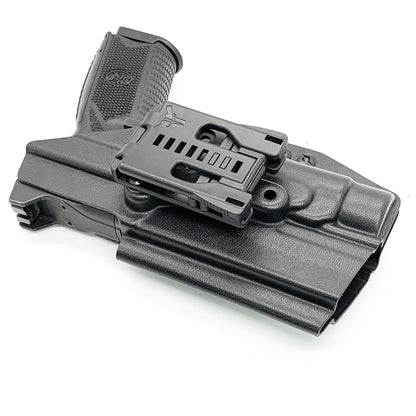 For the best Outside Waistband OWB Holster for the FN 509 Tactical with the Streamlight TLR-1 or TLR-1 HL weapon-mounted light, shop Four Brothers Holsters. 