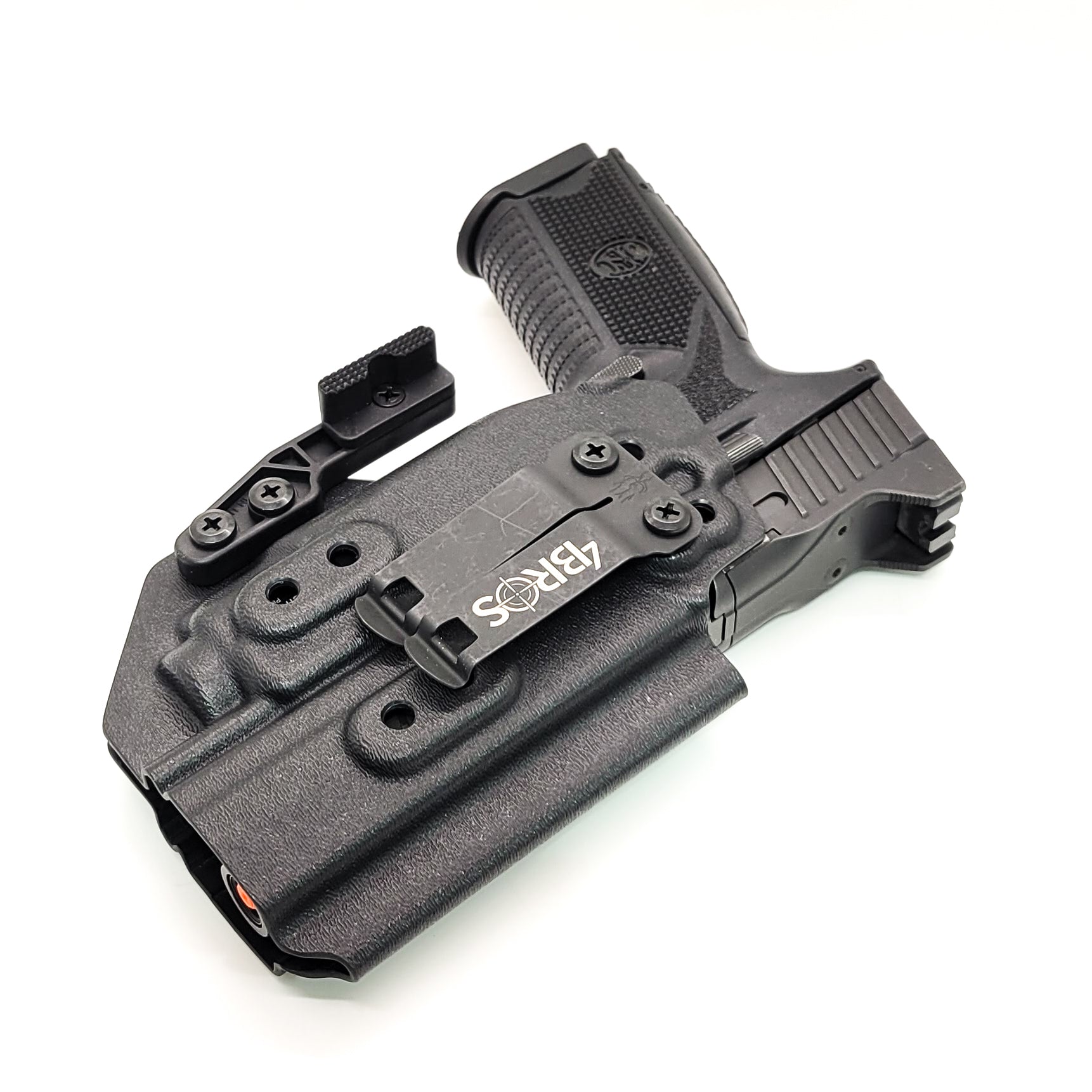 For the best IWB Kydex Inside Waistband Holster for the FN 509 compact, 509, 509 Tactical with the Streamlight TLR-8 or TLR-8A, shop Four Brothers Holsters.