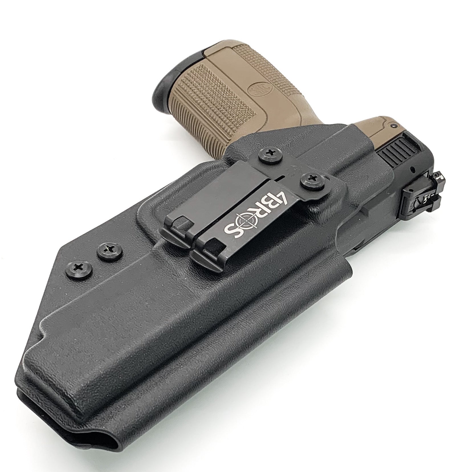 For the best Inside Waistband Holster IWB designed to fit the FN America Five-seveN pistol, shop Four Brothers 4BROS Holsters.  Proudly Made in the USA.