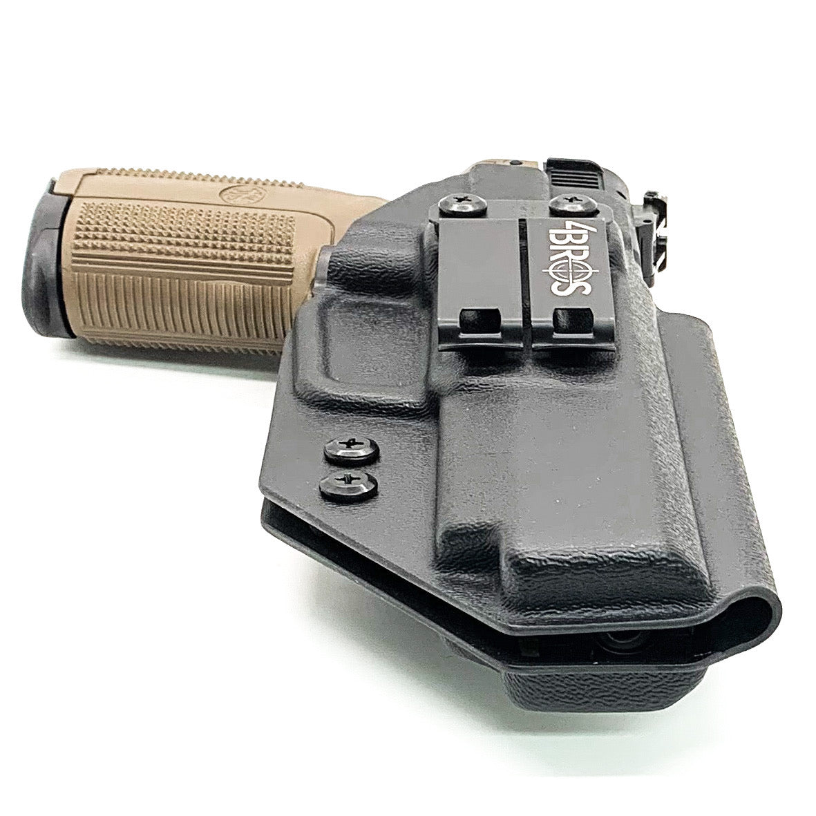 For the best Inside Waistband Holster IWB designed to fit the FN America Five-seveN pistol, shop Four Brothers 4BROS Holsters.  Proudly Made in the USA.