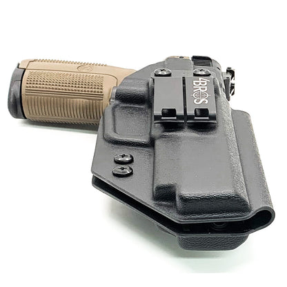 For the best Inside Waistband Holster IWB designed to fit the FN America Five-seveN pistol, shop Four Brothers 4BROS Holsters.  Proudly Made in the USA.