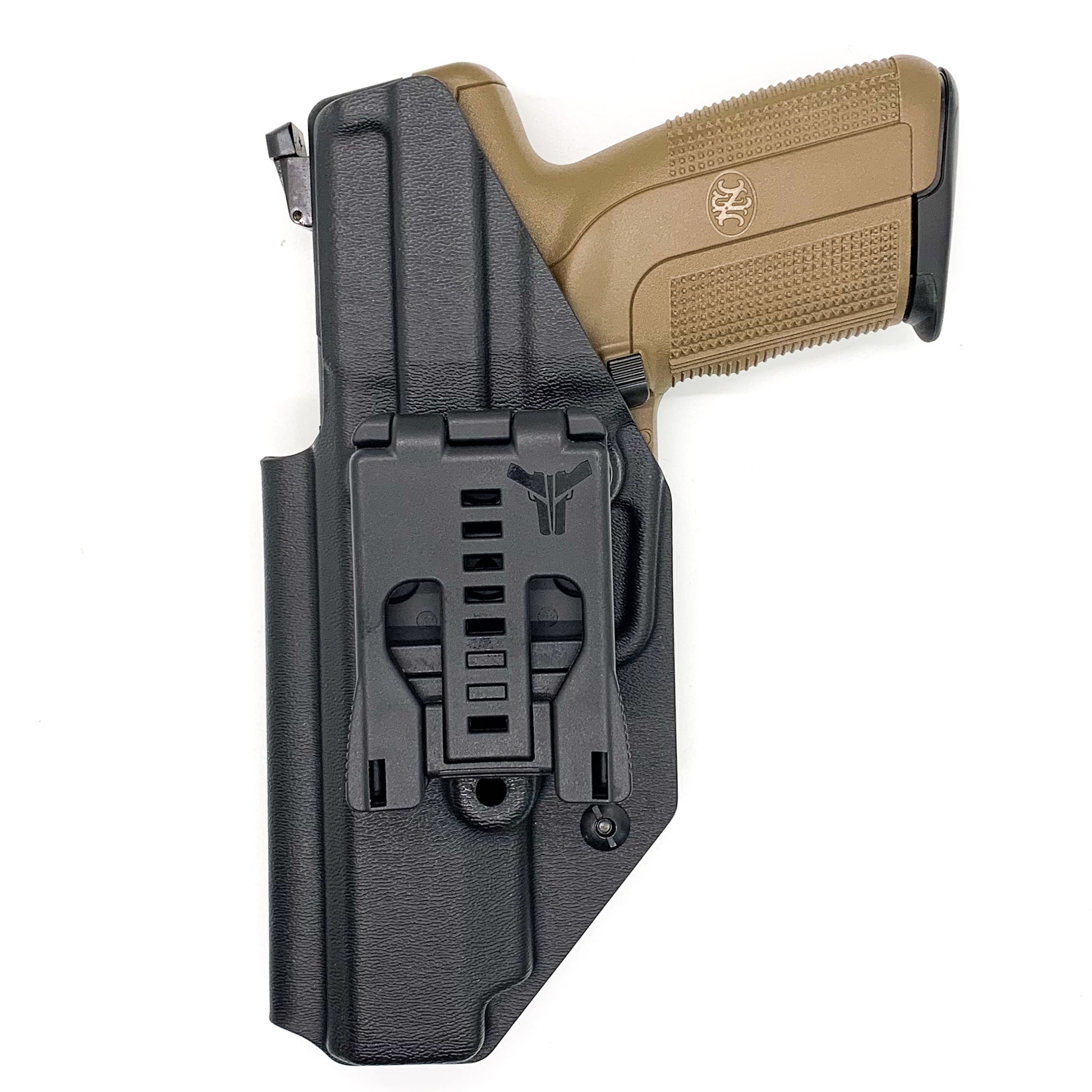 For the best Outside Waistband taco-style Kydex holster for the FN America Five-seveN  pistol, shop Four Brothers 4BROS Holsters.  Proudly Made in the USA 