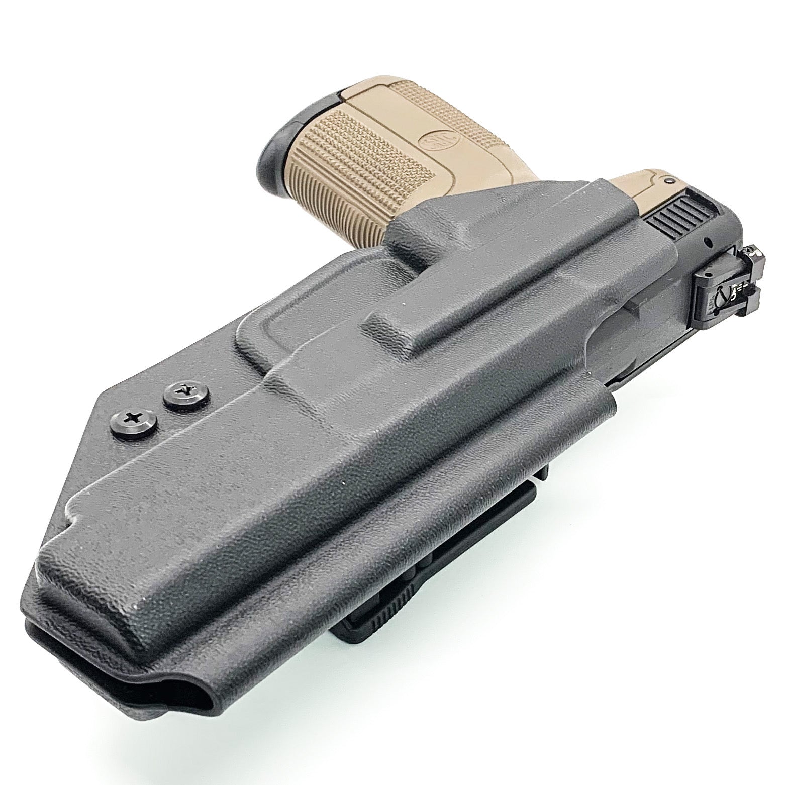 For the best Outside Waistband taco-style Kydex holster for the FN America Five-seveN  pistol, shop Four Brothers 4BROS Holsters.  Proudly Made in the USA 