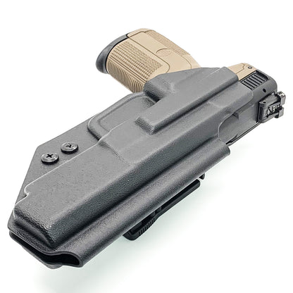 For the best Outside Waistband taco-style Kydex holster for the FN America Five-seveN  pistol, shop Four Brothers 4BROS Holsters.  Proudly Made in the USA 