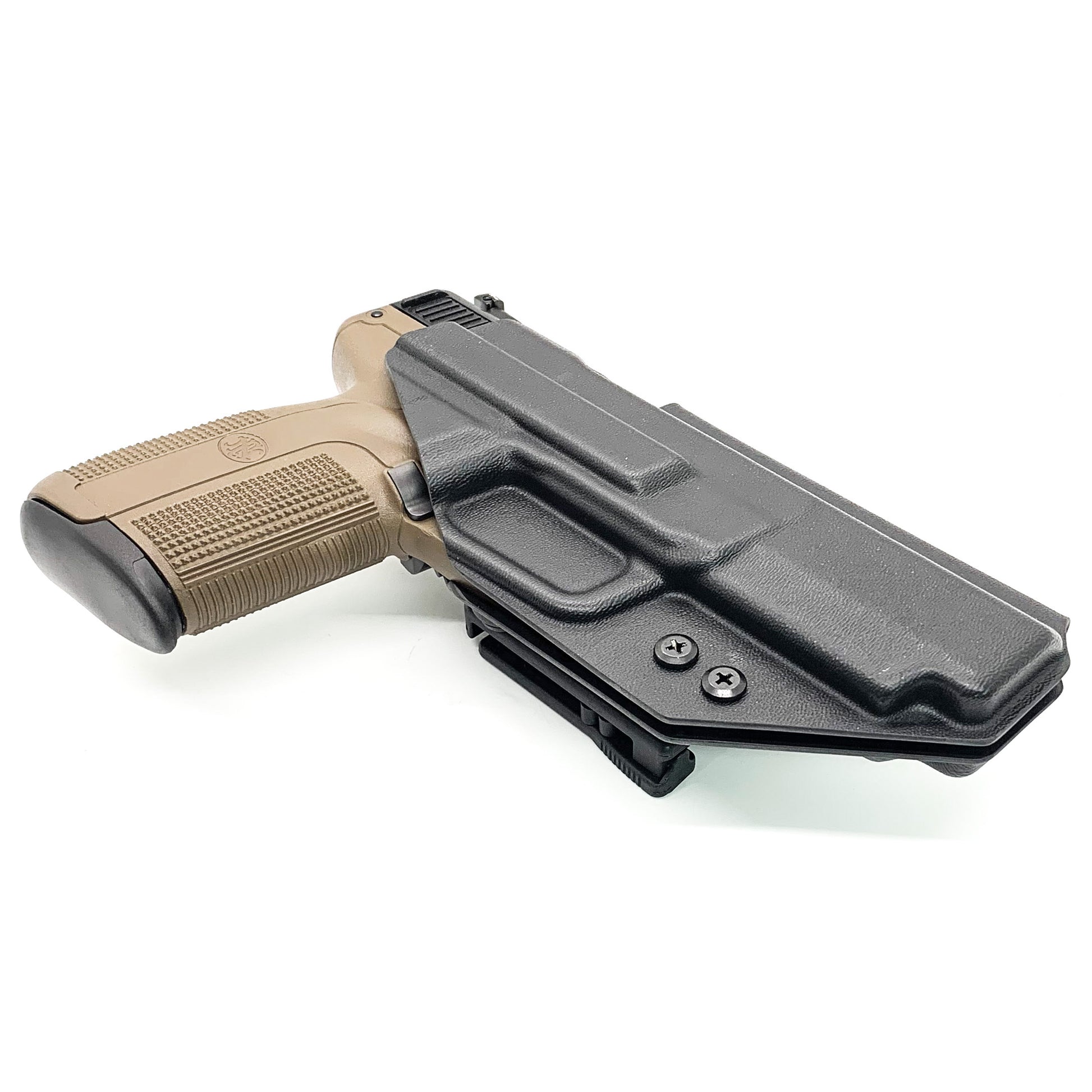 For the best Outside Waistband taco-style Kydex holster for the FN America Five-seveN  pistol, shop Four Brothers 4BROS Holsters.  Proudly Made in the USA 