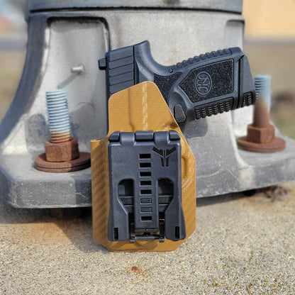 Secure and stylish, the FN Reflex OWB Holster offers unmatched durability and comfort for your FN firearm. Perfect for quick access and everyday carry.