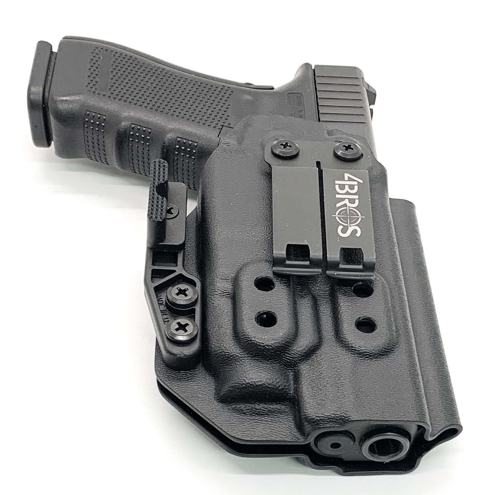 For the Best Inside Waistband IWB AIWB Appendix Kydex holster designed to fit the Glock Gen 5 17, 17 MOS, 47, and 47 MOS, with the Streamlight TLR-7 or TLR-7A light, shop Four Brothers Holsters. Adjustable retention, Open Muzzle, Cleared for red dot optics, & 3/8" suppressor height sights. Proudly Made in the USA 