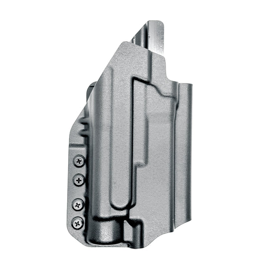 Outside Waistband (OWB) holster for Glock 17 & 47 with Streamlight TLR-1 HL-X. Built for duty and competition. Red dot ready, open muzzle, and made in the USA.