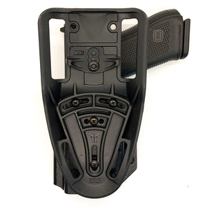 For the best outside waistband OWB duty & competition holster for the Glock Gen 5 17, 17 MOS, 47, and 47 MOS with the Streamlight TLR-7, TLR-7A or TLR-7 X light mounted on the firearm, shop Four Brothers Holsters.  Cleared for a red dot sight. Adjustable Retention, molded with .080" Kydex.  Proudly made in the USA.
