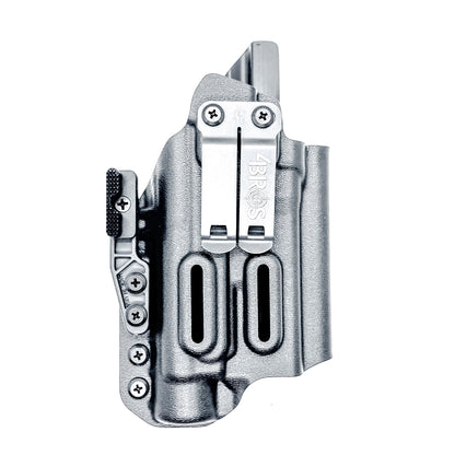 IWB holster for Glock 19 and 45 with Streamlight TLR-1 HL-X. Red dot compatible, Modwing ready, adjustable retention, and proudly made in the USA