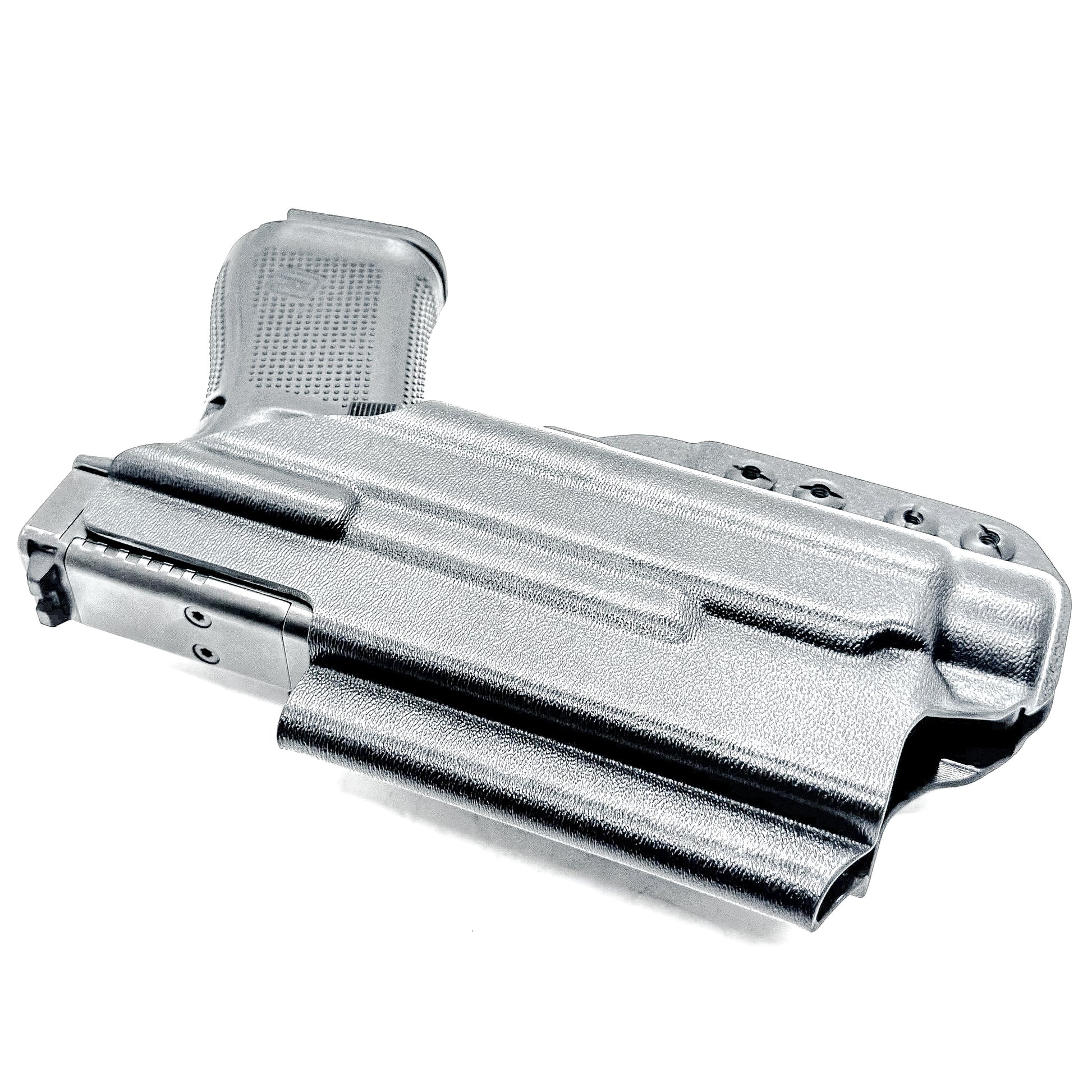 IWB holster for Glock 19 and 45 with Streamlight TLR-1 HL-X. Red dot compatible, Modwing ready, adjustable retention, and proudly made in the USA