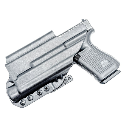 IWB holster for Glock 19 and 45 with Streamlight TLR-1 HL-X. Red dot compatible, Modwing ready, adjustable retention, and proudly made in the USA