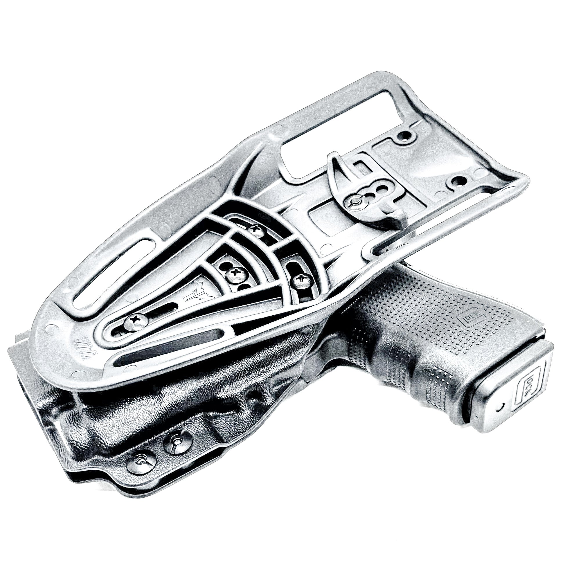 Light-duty & competition Outside Waistband (OWB) holster for Glock 19/19X/45 with TLR-7 A/X