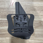For the best Outside Waistband Taco Style Kydex Holster designed to fit the Glock 19, 19X and 45 Gen 5 pistols with the Streamlight TLR-1 HL, shop Four Brothers Holsters. Full sweat guard, adjustable retention, open muzzle for threaded barrels, cleared for red dot sights.  Proudly made in the United States.