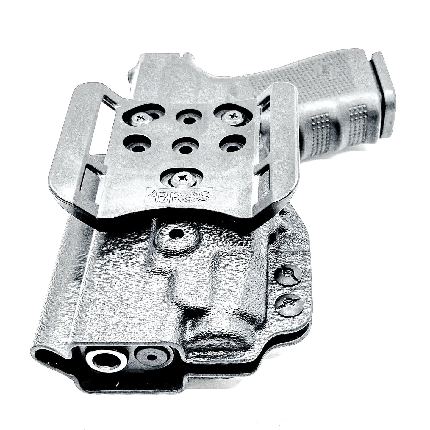 Outside Waistband OWB holster for Glock 19/19X/45 with TLR-7 X or A