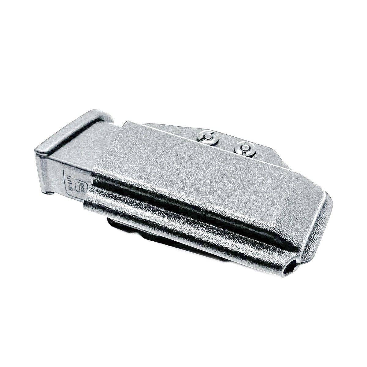 Kydex IWB AIWB appendix inside waistband magazine pouch carrier or holster for the Glock 20 10mm mags from Four Brothers Holsters