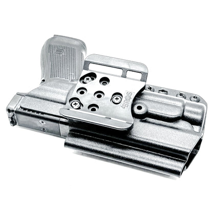 Outside Waistband holster for Glock 20 Gen 5 10MM & TLR-1 HL. Precision OWB fit, adjustable retention, optics-ready cut, and USA-made durability.