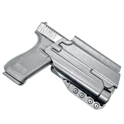 Outside Waistband holster for Glock 20 Gen 5 10MM & TLR-1 HL. Precision OWB fit, adjustable retention, optics-ready cut, and USA-made durability.