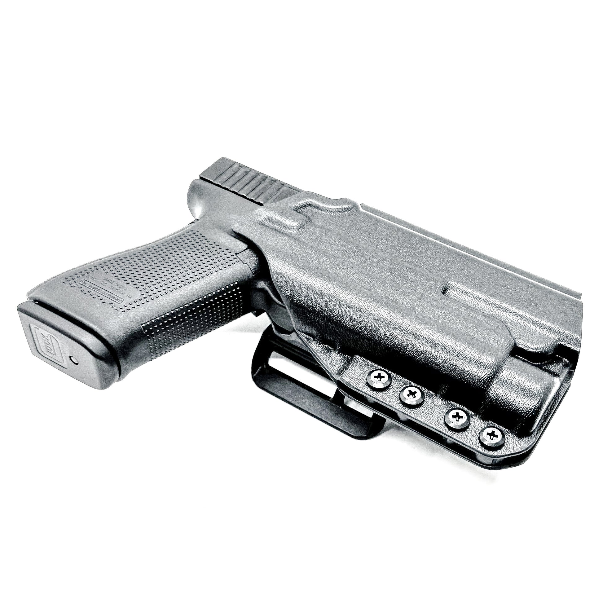 Outside Waistband holster for Glock 20 Gen 5 10MM & TLR-1 HL. Precision OWB fit, adjustable retention, optics-ready cut, and USA-made durability.