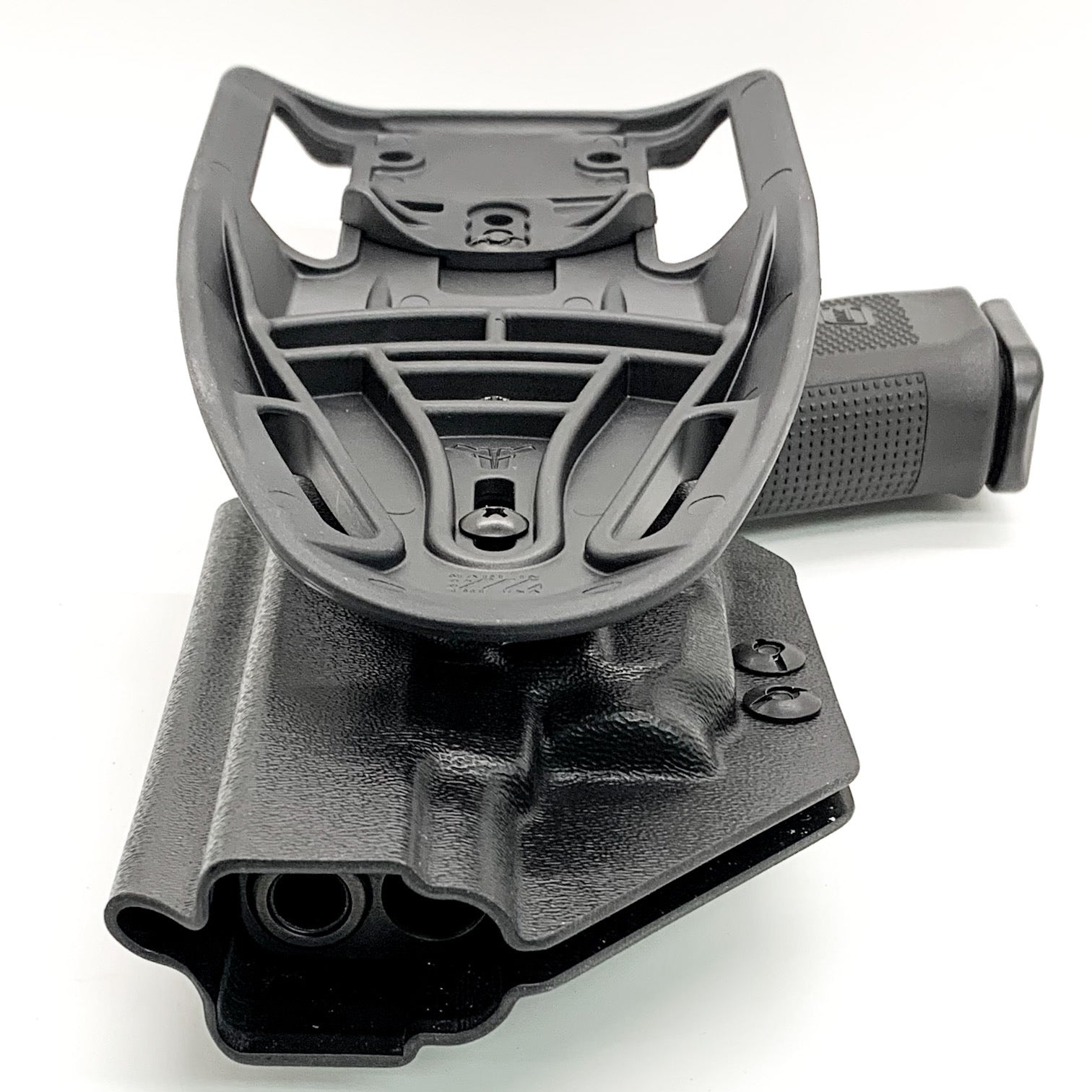 For the best outside waistband OWB duty & competition holster for the Glock 34 Gen 5 with the Streamlight TLR-7, TLR-7A or TLR-7 X light mounted on the firearm, shop Four Brothers Holsters.  The holster is cleared for a red dot sight. Adjustable Retention, molded with .080" Kydex.  Proudly made in the USA.