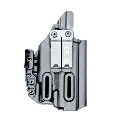 Kydex Inside Waistband Holster for the Glock 43X MOS, 48 MOS, 43X Rail, or 48 Rail pistols & Streamlight TLR-7 Sub from Four Brothers Holsters