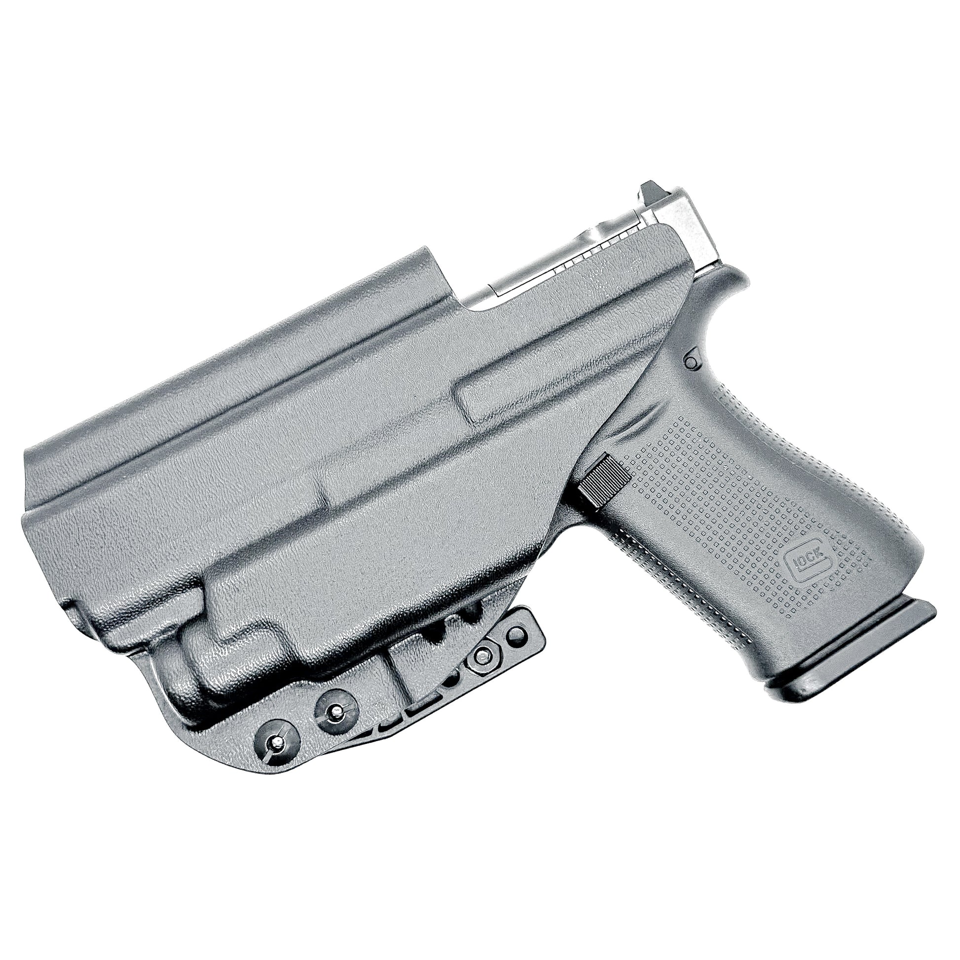 Kydex Inside Waistband Holster for the Glock 43X MOS, 48 MOS, 43X Rail, or 48 Rail pistols & Streamlight TLR-7 Sub from Four Brothers Holsters