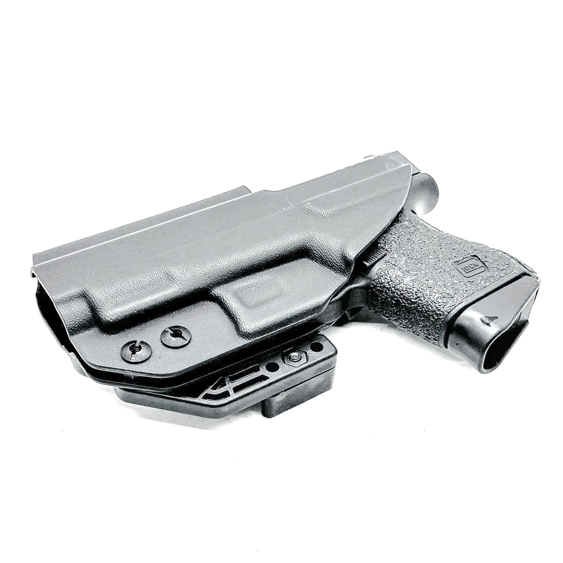 Glock 43 & 43X IWB Holster, Black, Right Hand, Monoblock & Modwing, Made in the USA