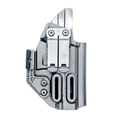 Glock 48 & 48 MOS IWB Holster, Black with Monoblock and Modwing, Made in the USA