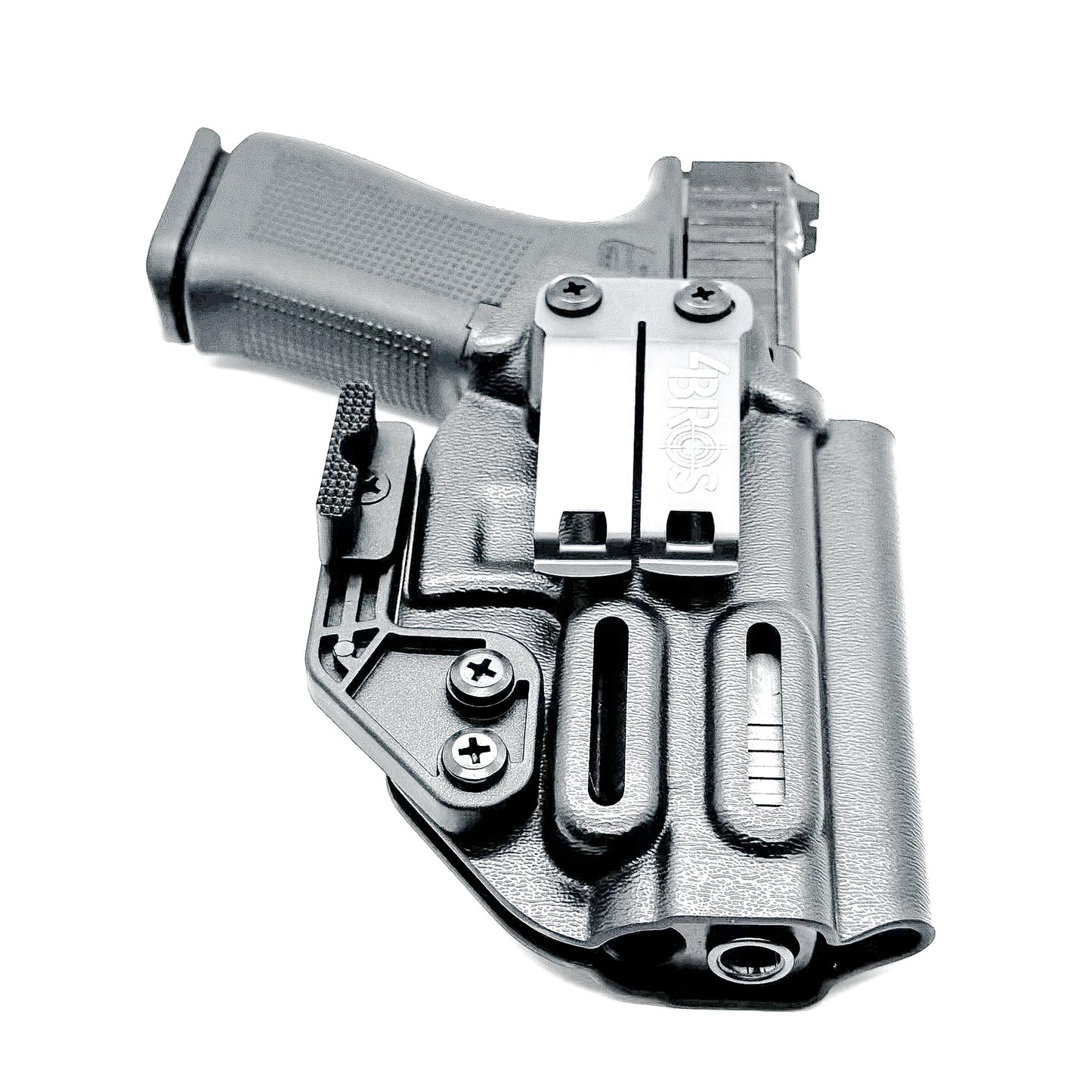 Glock 48 & 48 MOS IWB Holster, Black with Monoblock and Modwing, Made in the USA
