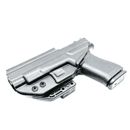 Glock 48 & 48 MOS IWB Holster, Black with Monoblock and Modwing, Made in the USA