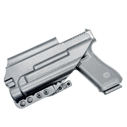 For the best IWB Kydex Inside Waistband Holster for the Glock 17 and 47 Gen 5 pistols with the Streamlight TLR-1 HL, shop Four Brothers 4BROS Holsters. 