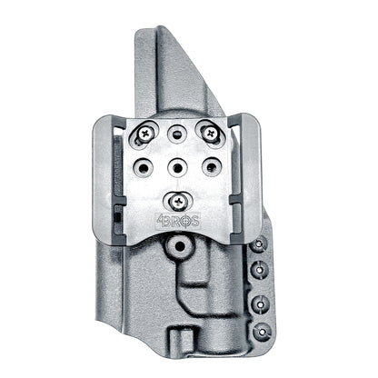 For the best Outside Waistband OWB Holster for the Glock 17 and 47 Gen 5 pistols with the Streamlight TLR-1 HL, shop Four Brothers 4BROS Holsters. 