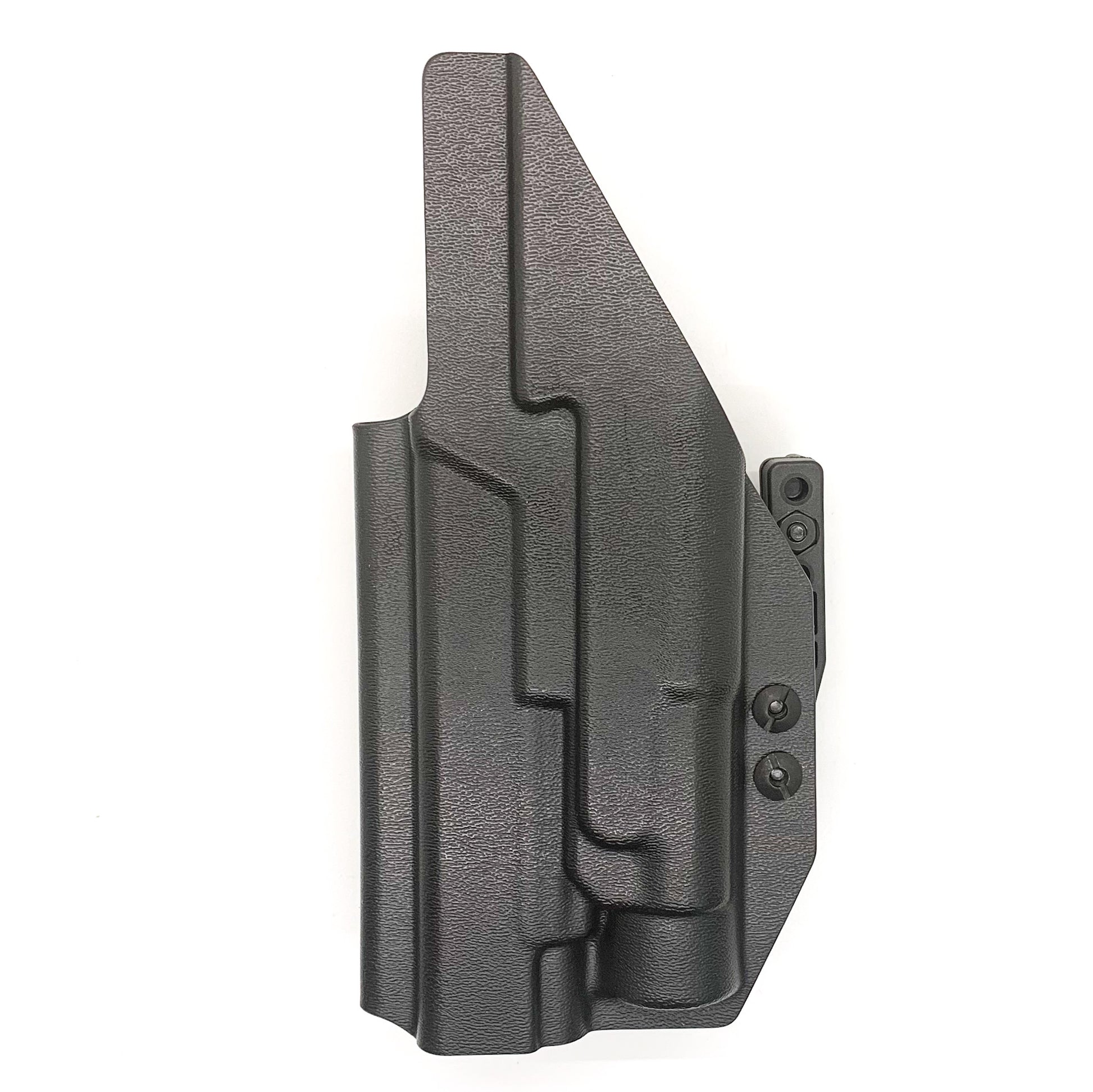 For the best IWB Kydex Inside Waistband Holster for the Glock 17, 34, and 47 Gen 5 pistols with the Streamlight TLR-1 HL, shop Four Brothers 4BROS Holsters. 