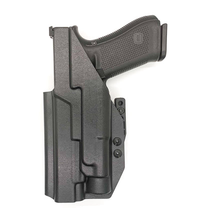 For the best IWB Kydex Inside Waistband Holster for the Glock 17, 34, and 47 Gen 5 pistols with the Streamlight TLR-1 HL, shop Four Brothers 4BROS Holsters. 