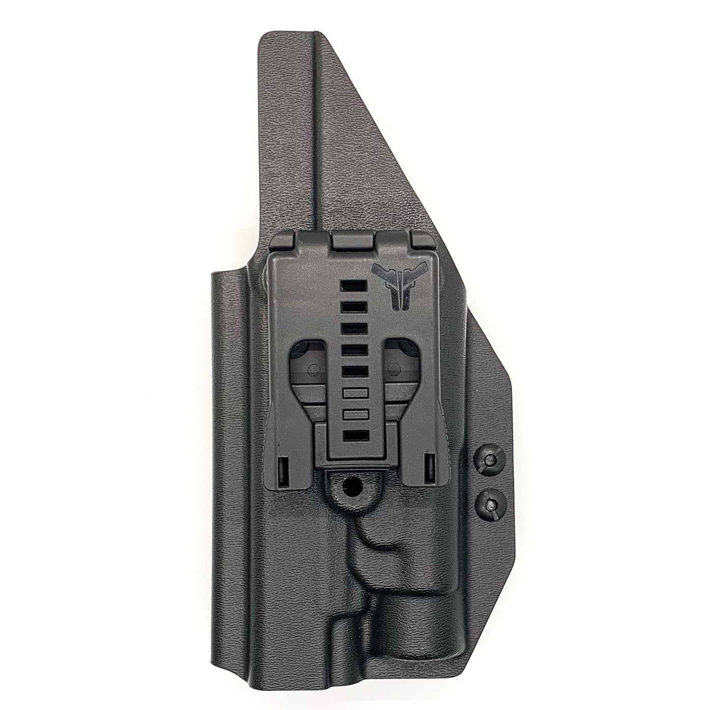 For the best Outside Waistband OWB Holster for the Glock 17, 34, and 47 Gen 5 pistols with the Streamlight TLR-1 HL, shop Four Brothers 4BROS Holsters. 