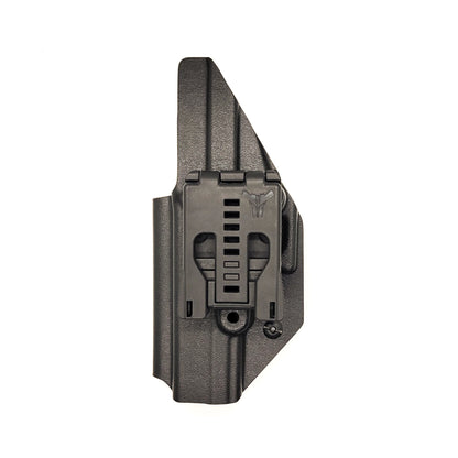For the best Outside Waistband OWB Holster for the Glock 17, 22, 17 MOS, 22 MOS, Gen 4, Gen 5, compact & full size 9mm and 40 S&W shop Four Brothers holsters.
