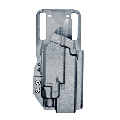 Glock 17 with TLR-7 HL-X Black Duty and Competition Holster with duty drop.