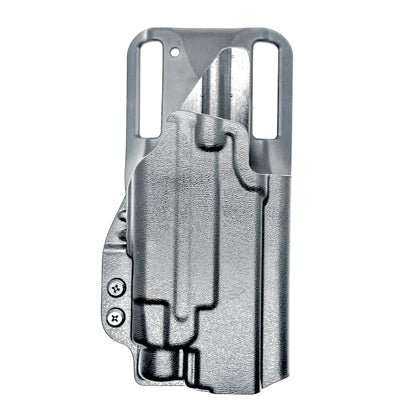 Glock 17 with TLR-7 HL-X Black Duty and Competition Holster with duty drop.