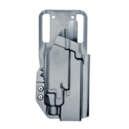 Glock 17 with TLR-7 X or TLR-7 HL-X Black Duty and Competition Holster with duty drop.