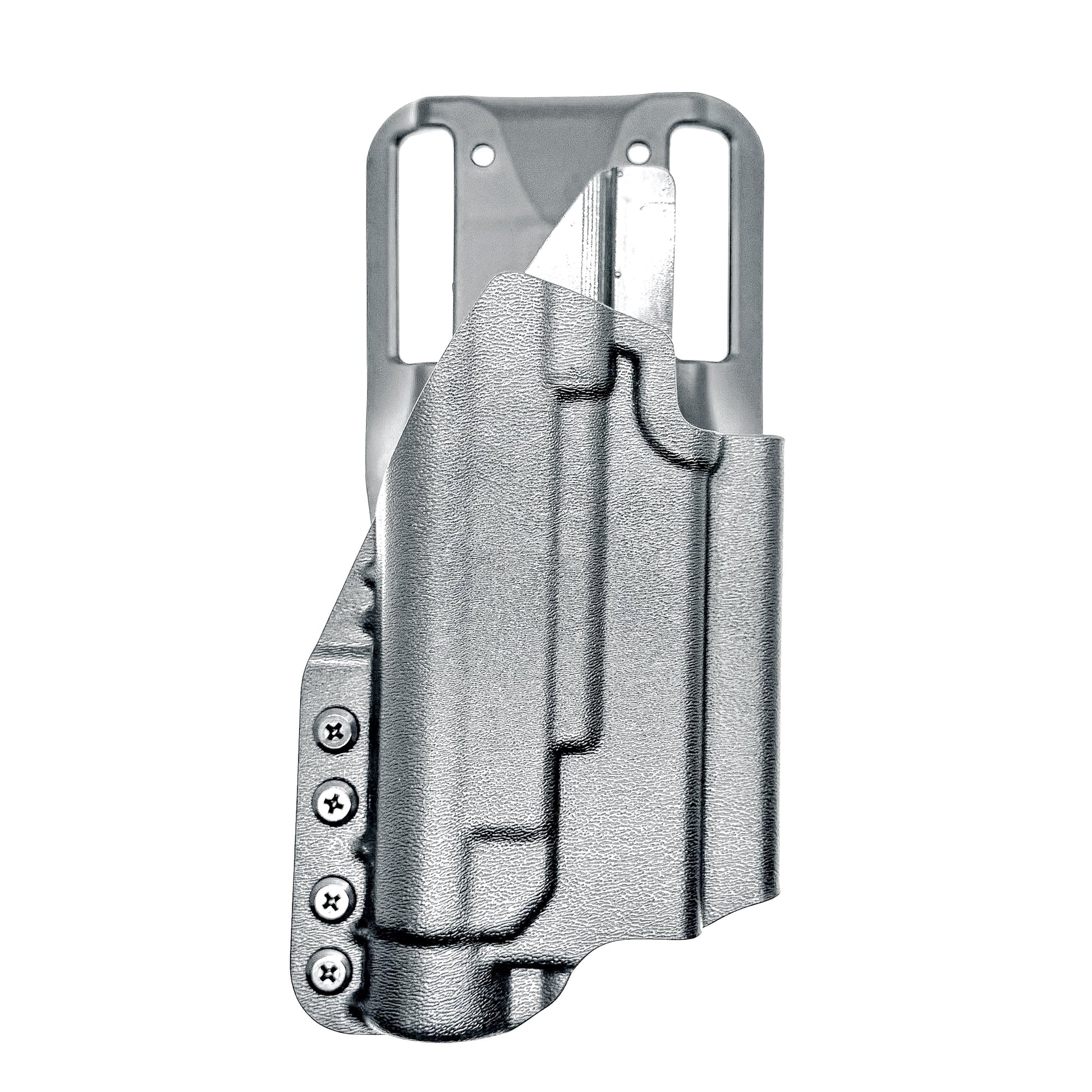 For the best, Outside Waistband OWB Glock 19, 19X, and 45 Gen 5 pistols & Streamlight TLR-1 HL Duty & Competition Kydex Holster, shop Four Brothers Holsters. 