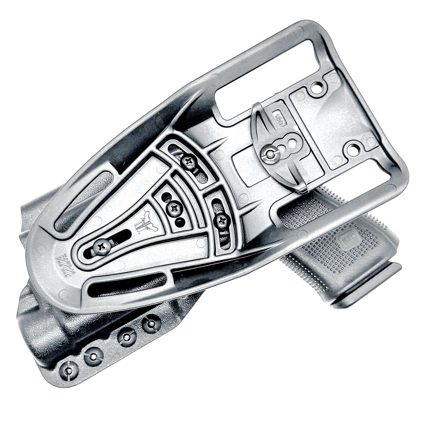 For the best, Outside Waistband OWB Glock 19, 19X, and 45 Gen 5 pistols & Streamlight TLR-1 HL Duty & Competition Kydex Holster, shop Four Brothers Holsters. 