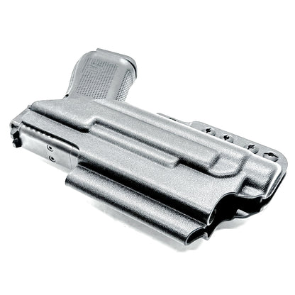For the best IWB Kydex Inside Waistband for the Glock 19, 19X, and 45 Gen 5 pistols & Streamlight TLR-1 HL weapon-mounted light shop Four Brothers Holsters.