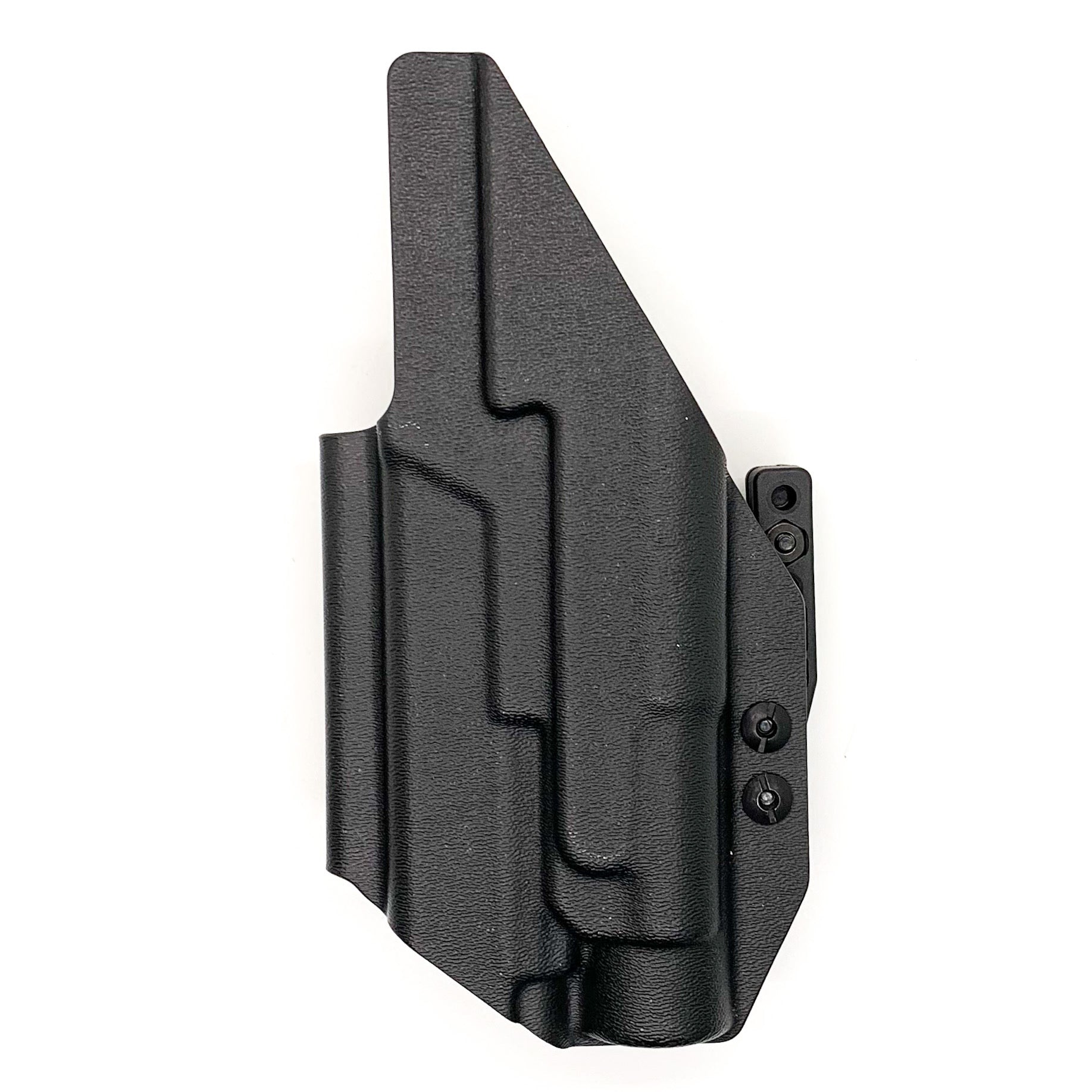 For the best IWB Kydex Inside Waistband for the Glock 19, 19X, and 45 Gen 5 pistols & Streamlight TLR-1 HL weapon-mounted light shop Four Brothers Holsters. 